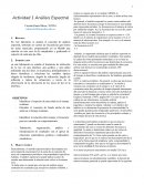 Actividad 1 Análisis Espectral