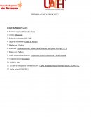 Anamnesis personal patológica