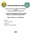 Pelicula “137 disparos”