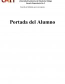 Desarrollo de Habilidades para la Investigación. Portada del Alumno