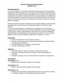 Tecnología. Unidad reciclaje