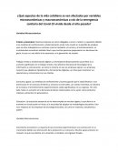 ¿Qué aspectos de la vida cotidiana se ven afectados por variables microeconómicas y macroeconómicas a raíz de la emergencia sanitaria del Covid-19 vivida desde el año pasado?