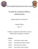 Casos de identificación de riesgos y sus fuentes