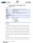 Informe de las prácticas de experimentación y aplicación de los aprendizajes