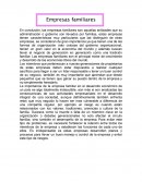 Empresas familiares