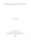 Implementación del departamento de personal en la compañía Plásticos Modernos