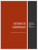 Resumen ejecutivo obra complementaria de subdrenaje
