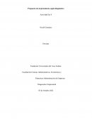 Propuesta de mejoramiento según diagnóstico