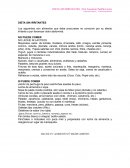 Dieta sin irritantes