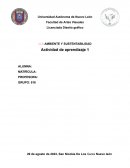 Actividad diagnóstica ambiente y sustentabilidad