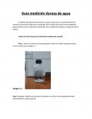 Guía medición dureza de agua