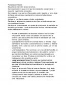 Posibles actividades - Taller de alfabetizacion