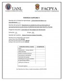 Estructuras de datos y su procedimiento