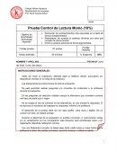 Prueba Control de Lectura Momo (10%)