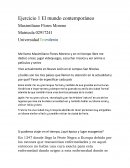 Ejercicio 1 El mundo contemporaneo