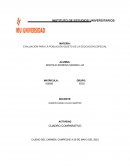 Evaluación para la población objeto de la educación especial