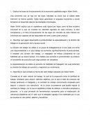 Economía política 1 Unidad 2 Actividad 1.- A. Smith: Teoría del Valor