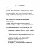 Código de ética en la organización