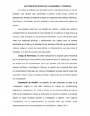 Los principios éticos de la bioquímica y farmacia