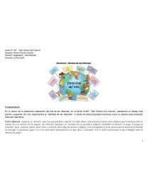 Secuencia: “Semana de las Infancias”. Página 1