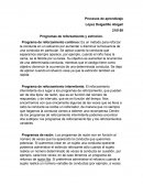 Procesos de aprendizaje