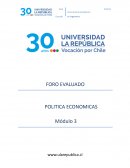 Foro de política económica