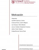 Objetivo de la motivación