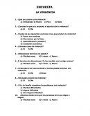 Encuesta la violencia