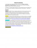 Trabajo de matemáticas