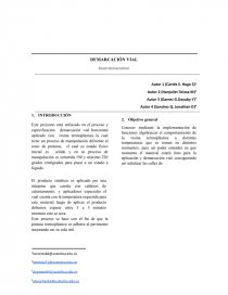 Demarcacion vial. Página 1