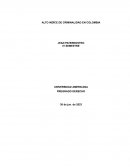 La Criminalidad en Colombia