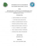 Principio para el control de las enfermedades tanto las transmisibles como las crónicas no transmisibles y epidemiología clínica