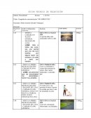 Guion televisivo técnico "Mi amigo fiel"