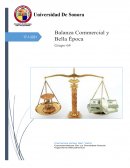 Balanza Comercial y Bella Época