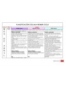 Planificación ciclada primer grado