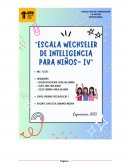 Informe psicológico para niños