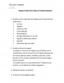 Trabajo practico final extraccionista