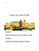Ensayo caso Jugos Del Valle