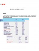 Ejercicios de Análisis financiero
