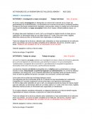 Actividades de la asignatura de taller de admon