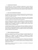 La Administración de Producción