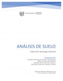 Práctica. Toxicologia. Análisis de suelo