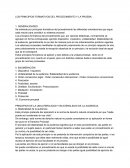 Los principios formativos del procedimiento y la prueba