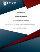 Herramienta practica: Análisis y fuentes formales del derecho