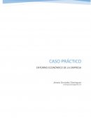 Caso práctico: Entorno económico de la empresa -Área de Dirección Empresarial