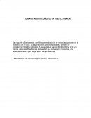 Ensayo: aportaciones de la fe en la ciencia
