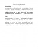 Sociologia de la educación