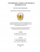 Juegos tradicionales para fomentar las habilidades sociales de los niños(as) con necesidades especiales