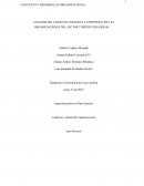 Análisis del contexto general y específico de las organizaciones del sector turístico regional