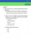 Actividad Logistica internacional